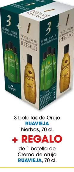 Oferta de Ruavieja - 3 Botellas De Orujo Hierbas en Top Cash