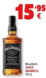 Oferta de Jack Daniel's - Bourbon por 15,95€ en Top Cash