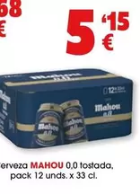 Oferta de Mahou - Cerveza 0,0 Tostada por 5,15€ en Top Cash