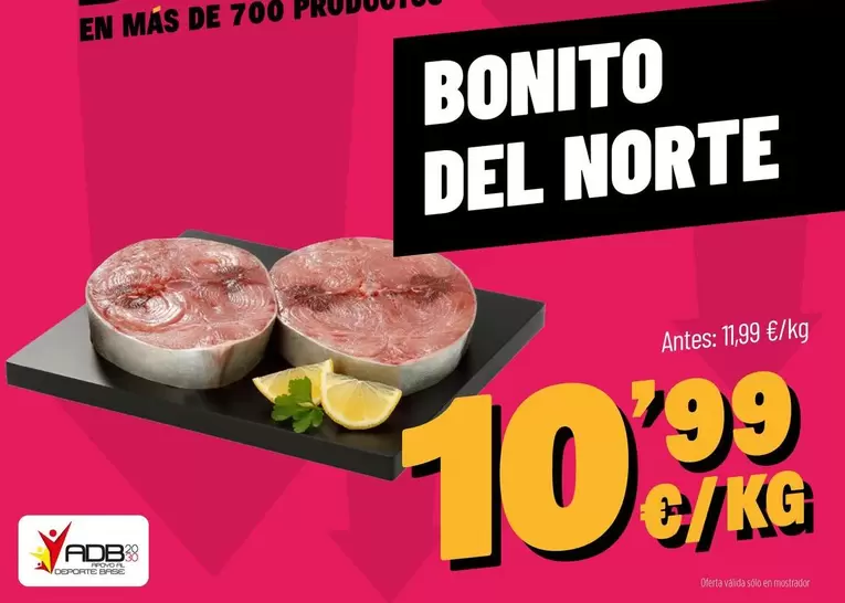 Oferta de Del Norte - Bonito por 10,99€ en Ahorramas