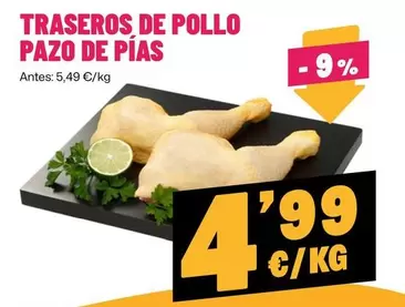 Oferta de Pazo De Pías - Traseros De Pollo por 4,99€ en Ahorramas