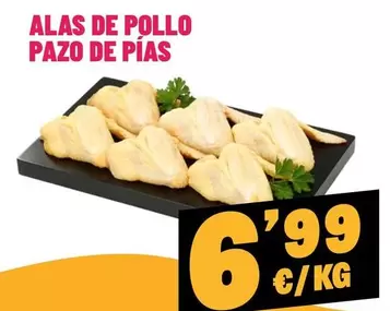 Oferta de Alto De Pias - Alas De Pollo por 6,99€ en Ahorramas