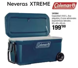 Oferta de Coleman - Neveras Xtreme  por 199€ en Ferrcash