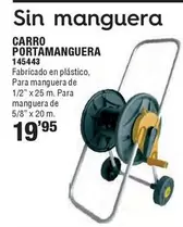 Oferta de Carro Portamanguera por 19,95€ en Ferrcash