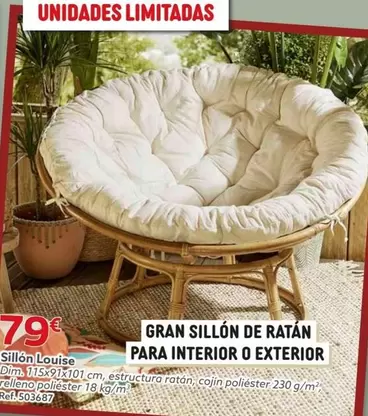 Oferta de DIM - Sillon Louise por 79€ en GiFi