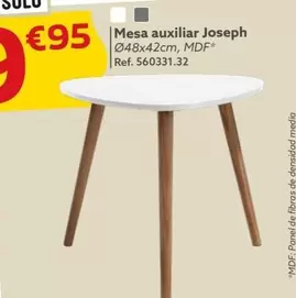 Oferta de Mesa Auxiliar Joseph por 0,95€ en GiFi