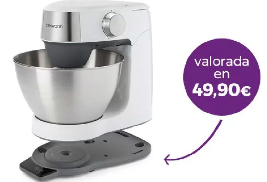Oferta de Kenwood - Valorada En Todas Las Cajas Y Conservas por 49,9€ en Tiendas Electrón
