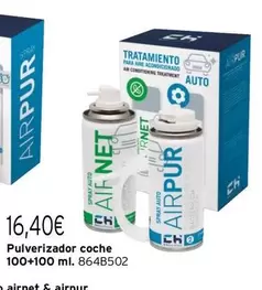 Oferta de Aire - Pulverizador Coche por 16,4€ en Cadena88
