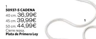 Oferta de Cadena por 36,99€ en Cristian Lay