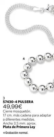 Oferta de Pulsera por 49,99€ en Cristian Lay