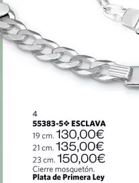 Oferta de Esclava por 130€ en Cristian Lay