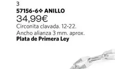 Oferta de Anillo por 34,99€ en Cristian Lay