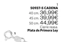Oferta de Cadena por 36,99€ en Cristian Lay