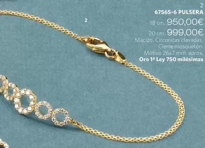 Oferta de Pulsera por 950€ en Cristian Lay