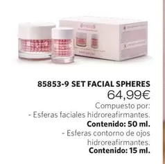 Oferta de Set Facial Spheres por 64,99€ en Cristian Lay