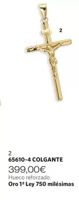 Oferta de 65610-4 Colgante por 399€ en Cristian Lay
