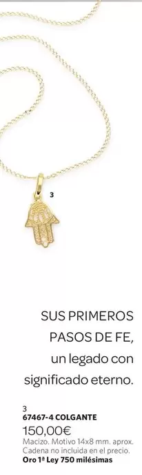 Oferta de 67467-4 Colgante por 150€ en Cristian Lay