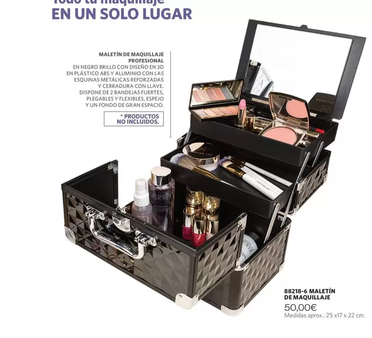 Oferta de Maletin De Maquillaje por 50€ en Cristian Lay