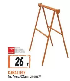 Oferta de Caballete por 26€ en Obramat