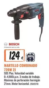 Oferta de Bosch - Martillo Combinado por 124€ en Obramat