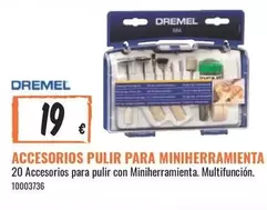Oferta de Dremel - Accesorios Pulir Para Miniherramienta por 19€ en Obramat