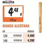 Oferta de Bellota - Mango Alcotana por 4,48€ en Obramat