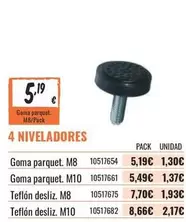 Oferta de Goma Parquet por 5,19€ en Obramat