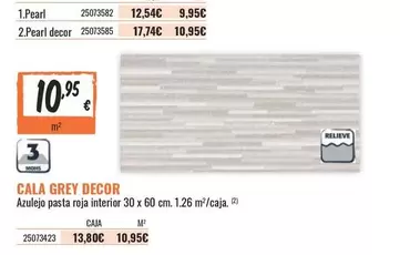 Oferta de Cala Grey Decor por 10,95€ en Obramat
