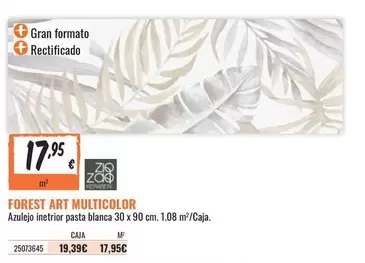 Oferta de Forest - Forest Art Multicolor por 17,95€ en Obramat