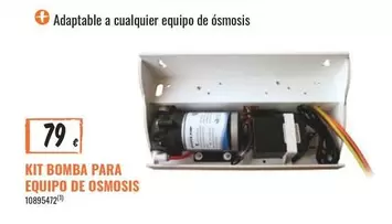 Oferta de Kit Bomba Para Equipo De Osmosis por 79€ en Obramat