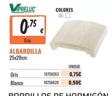 Oferta de Blanco - Albardilla por 0,75€ en Obramat