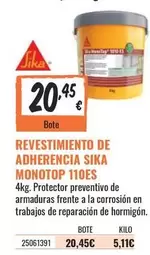 Oferta de Sika - Revestimiento De Adherencia Sika por 20,45€ en Obramat