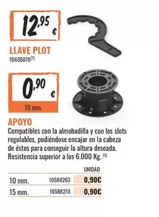 Oferta de Llave Plot por 0,9€ en Obramat