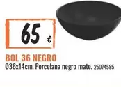 Oferta de Bol 36 Negro por 65€ en Obramat