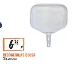 Oferta de Recogehojas Bolsa por 6,75€ en Obramat