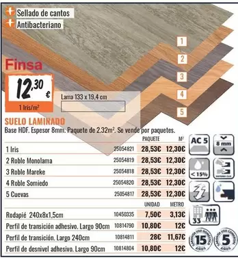 Oferta de Mac - Suelo Laminado por 12,3€ en Obramat