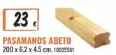 Oferta de Pasamanos Abeto por 23€ en Obramat