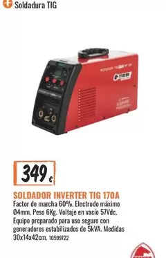 Oferta de Inverter - Soldador  Tig en Obramat