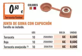 Oferta de Junta De Goma Con Capuchon por 0,6€ en Obramat