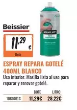 Oferta de Blanco - Espray Repara Gotelé 400ml por 11,29€ en Obramat