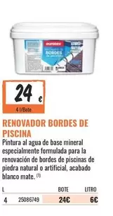 Oferta de Eurotex - Renovador Bordes De Piscina por 24€ en Obramat