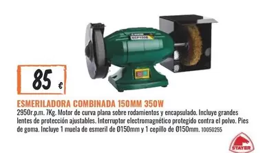 Oferta de Stayer - Esmeriladora Combinada por 85€ en Obramat