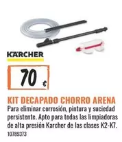 Oferta de Decapado - Kit Decapado Chorro Arena por 70€ en Obramat
