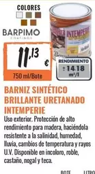 Oferta de Barpimo - Sintetico Brillante Uretanado por 11,13€ en Obramat