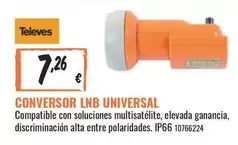 Oferta de Televes - Conversar Universal por 7,26€ en Obramat