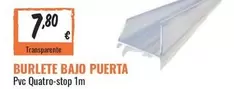 Oferta de PVC - Burlete Bajo Puerta por 7,8€ en Obramat