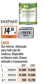 Oferta de Barpimo - Uso Interior por 14,5€ en Obramat