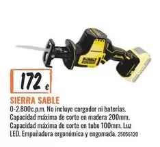 Oferta de Sierra Sable por 172€ en Obramat