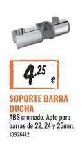Oferta de ABS - Soporte Barra por 4,25€ en Obramat
