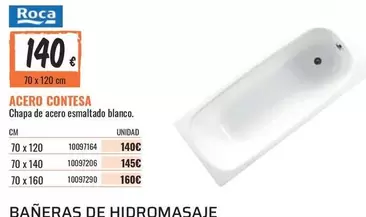 Oferta de Roca - Acero Contesa por 140€ en Obramat